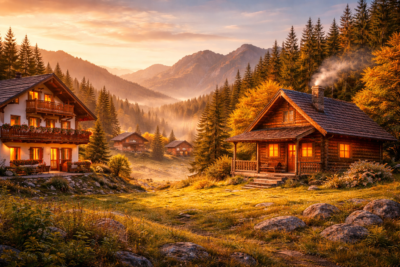 Cabana Mountain Escape Transalpina pentru Grupuri Mari
