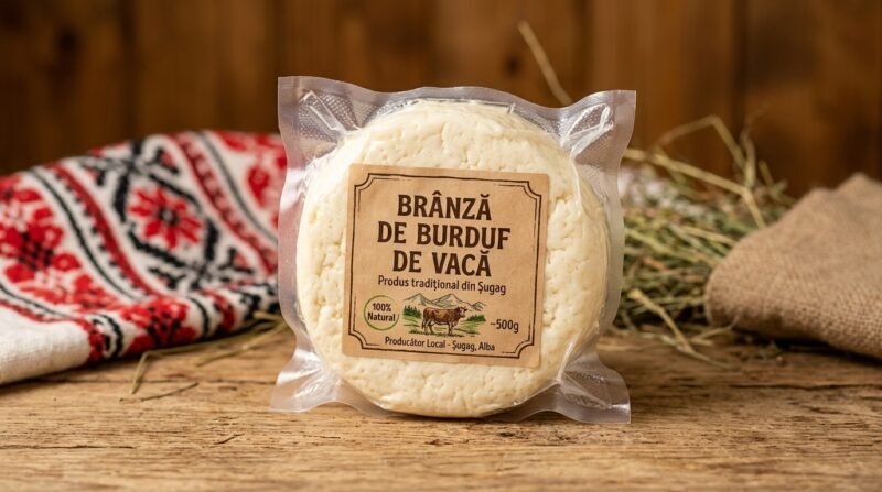 Brânză de Burduf de Vacă din Șugag