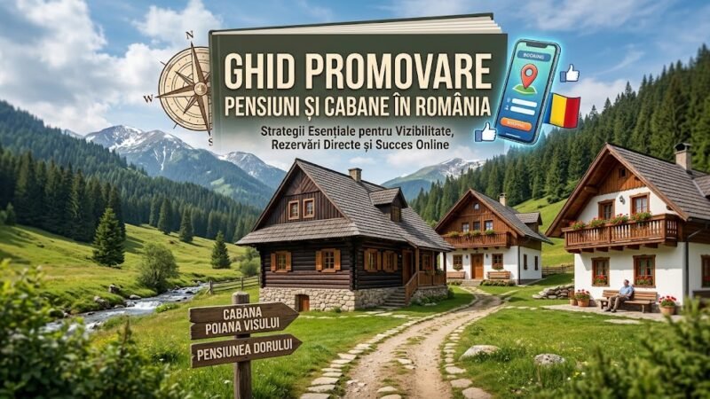 Ghid promovare pensiuni si cabane in Romania
