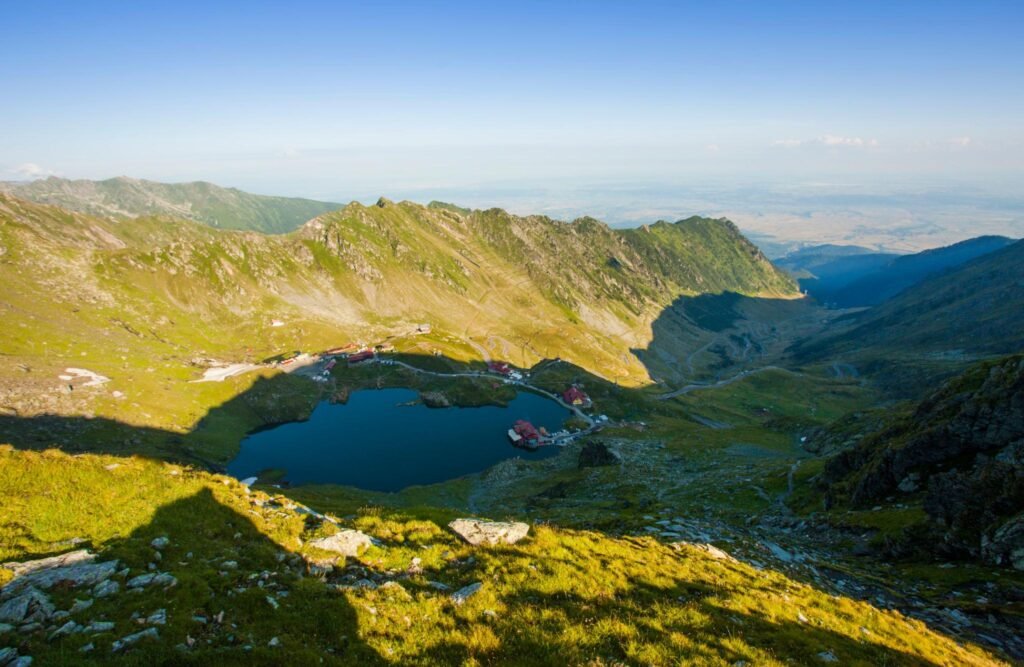 Lacul Bâlea la răsărit