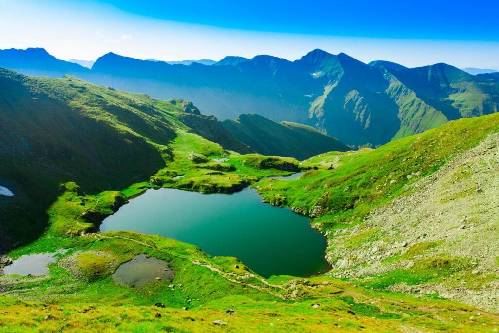 Lacul Capra din Munții Făgăraș