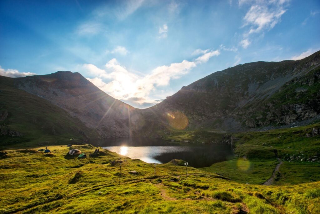 Lacul Capra din Munții Făgăraș