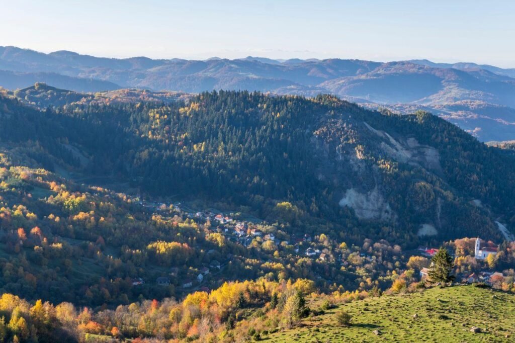 Culorile toamnei pe Valea Sebeșului